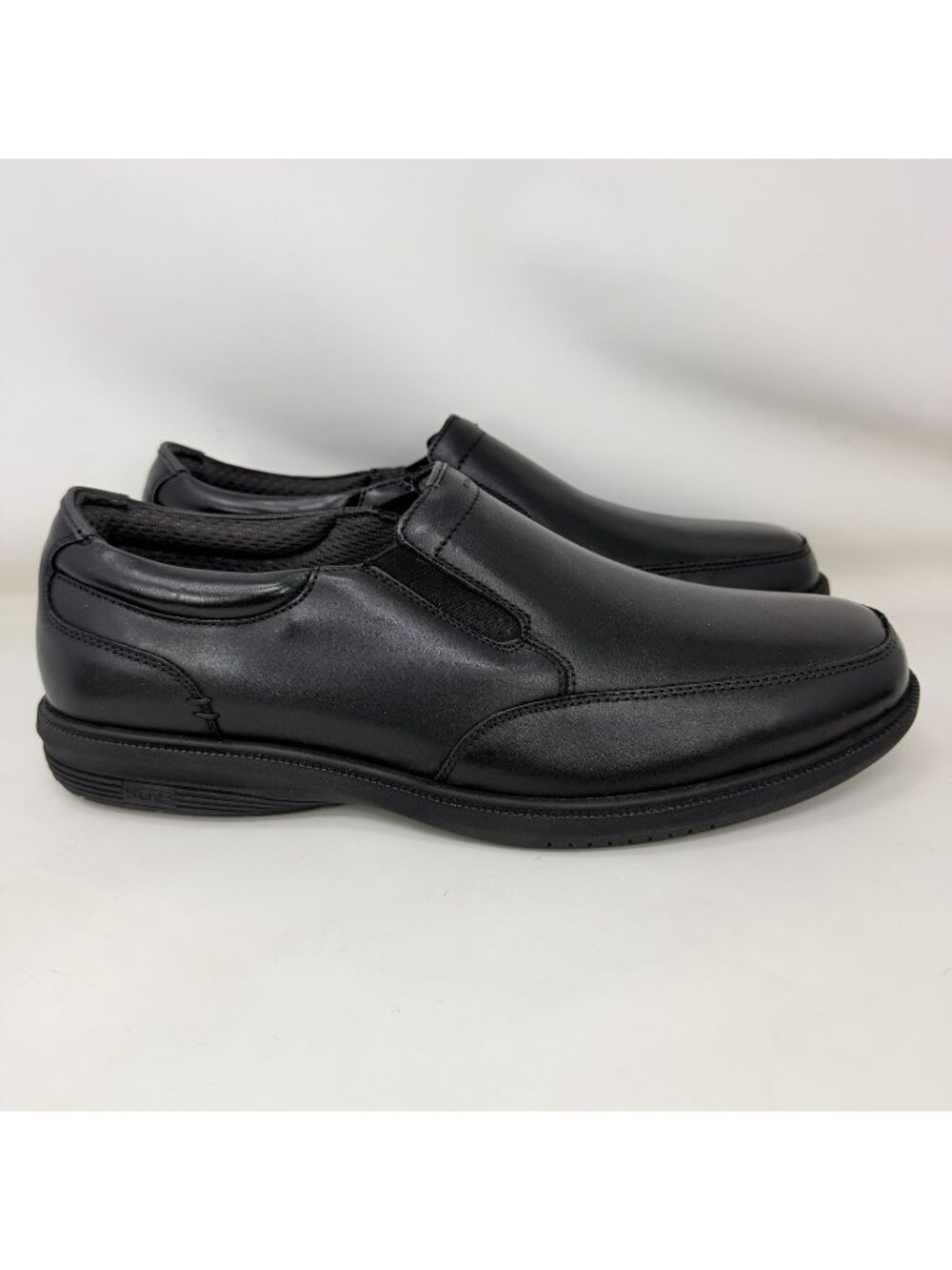 Nunn Bush Myles St. Moc Toe Slip On Comfort Shoes Black Men’s Size 12 M